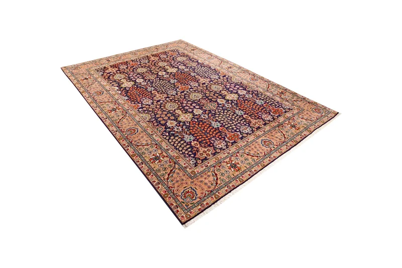 Tabriz Old · Handgeknüpft – Blau, 298x200 cm