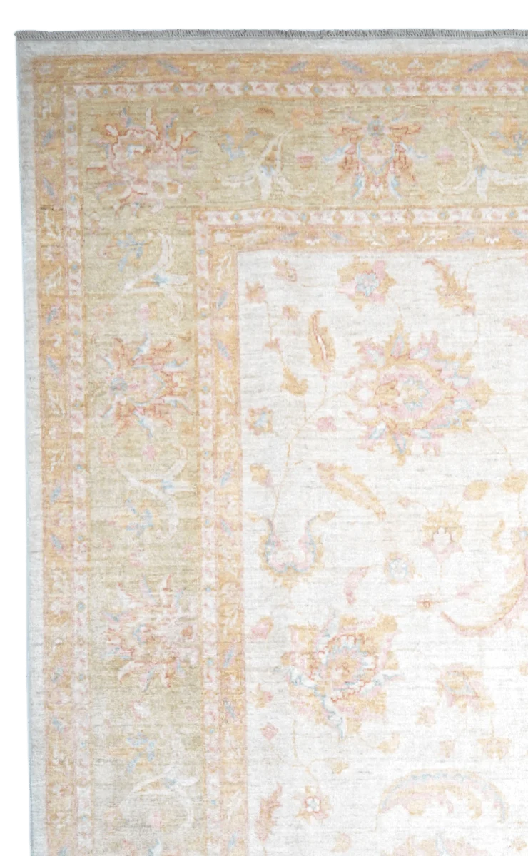 Kaizar · Handgeknüpft – Beige, 347x256 cm