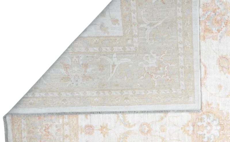 Kaizar · Handgeknüpft – Beige, 347x256 cm