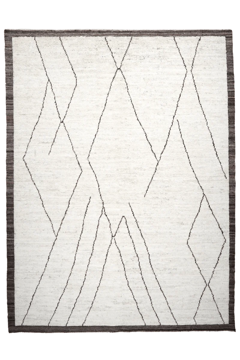 Berber · Handgeknüpft – Beige, 238x184 cm