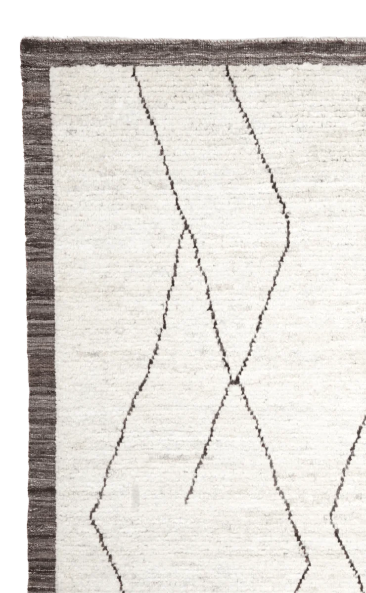 Berber · Handgeknüpft – Beige, 238x184 cm