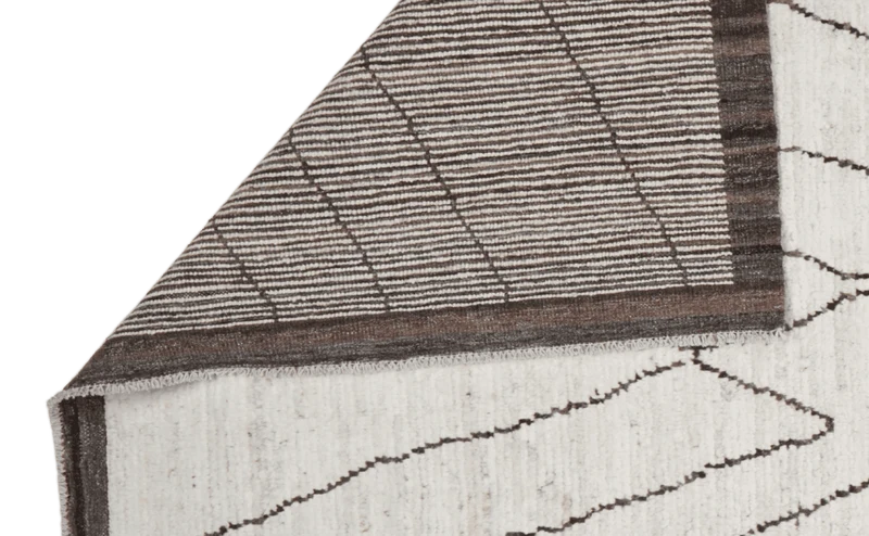 Berber · Handgeknüpft – Beige, 238x184 cm