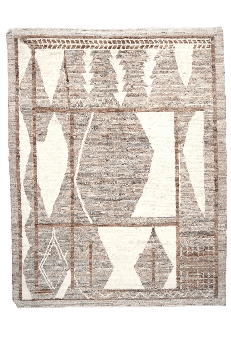 Berber · Handgeknüpft – Beige, 190x144 cm