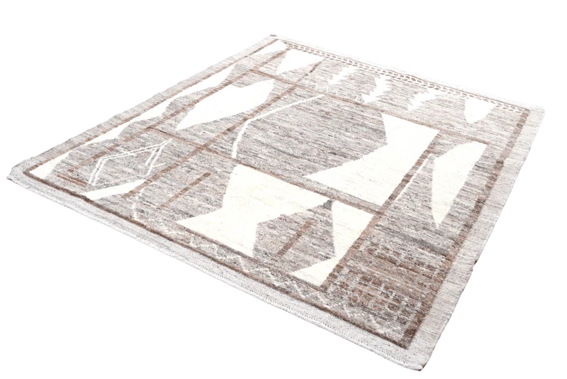 Berber · Handgeknüpft – Beige, 190x144 cm