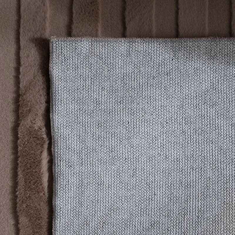 Teppich Organisch - Flowy Wavy Taupe