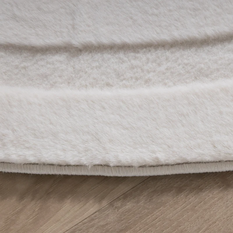 Teppich Organisch - Flowy Wavy Creme