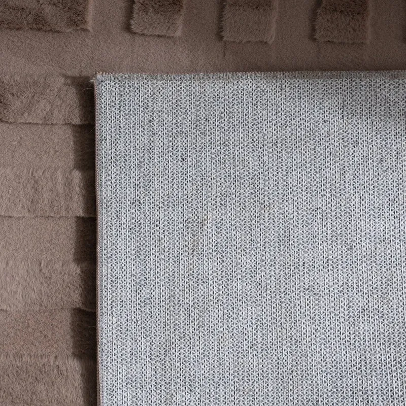 Teppich Organisch - Flowy Lines Taupe