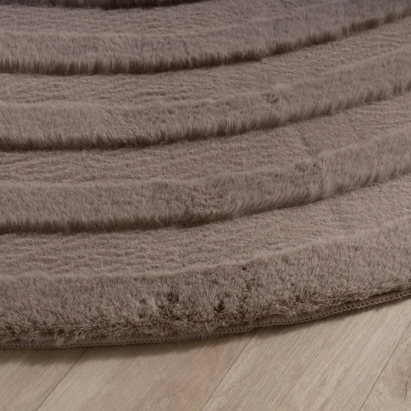Teppich Organisch - Flowy Arch Taupe