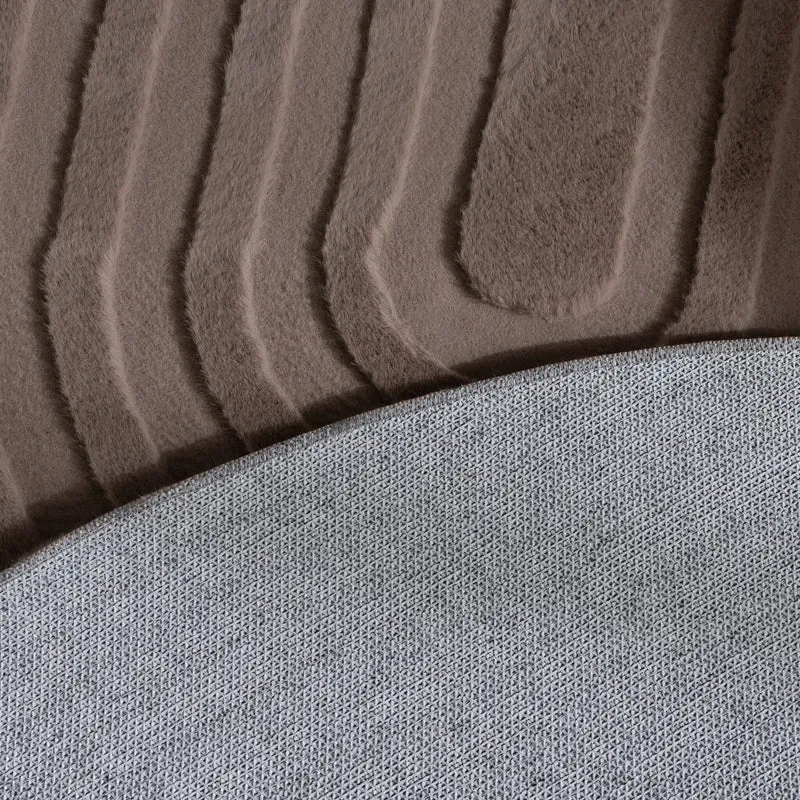Teppich Organisch - Flowy Arch Taupe