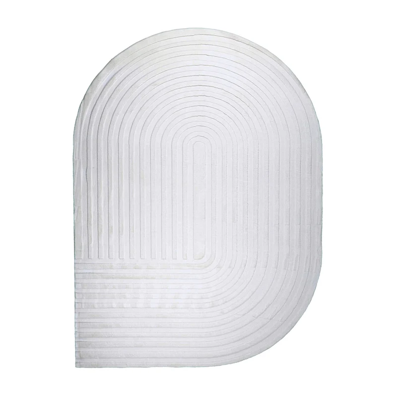 Teppich Organisch - Flowy Arch Creme