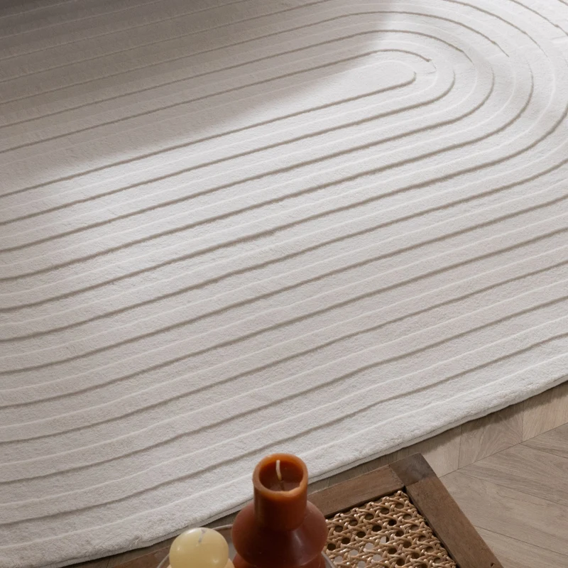 Teppich Organisch - Flowy Arch Creme