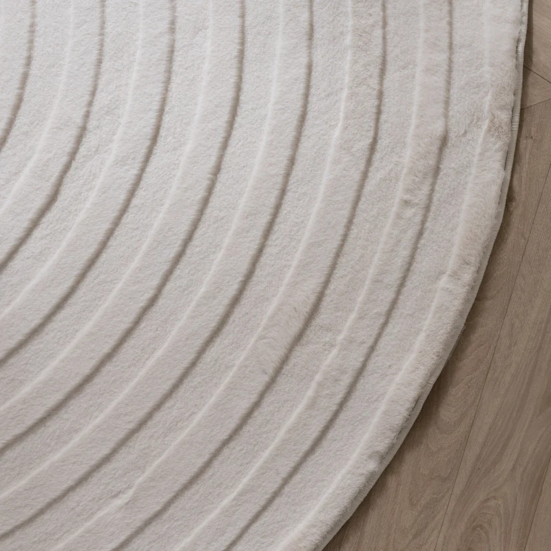Teppich Organisch - Flowy Arch Creme