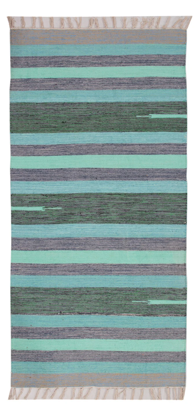 Kelim Modern Teppich 70x150cm - mehrfarbig