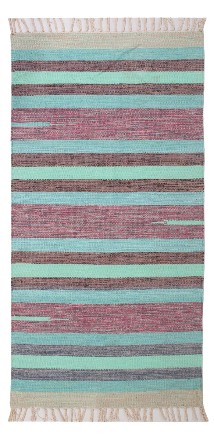Kelim Modern Teppich 70x150cm - mehrfarbig