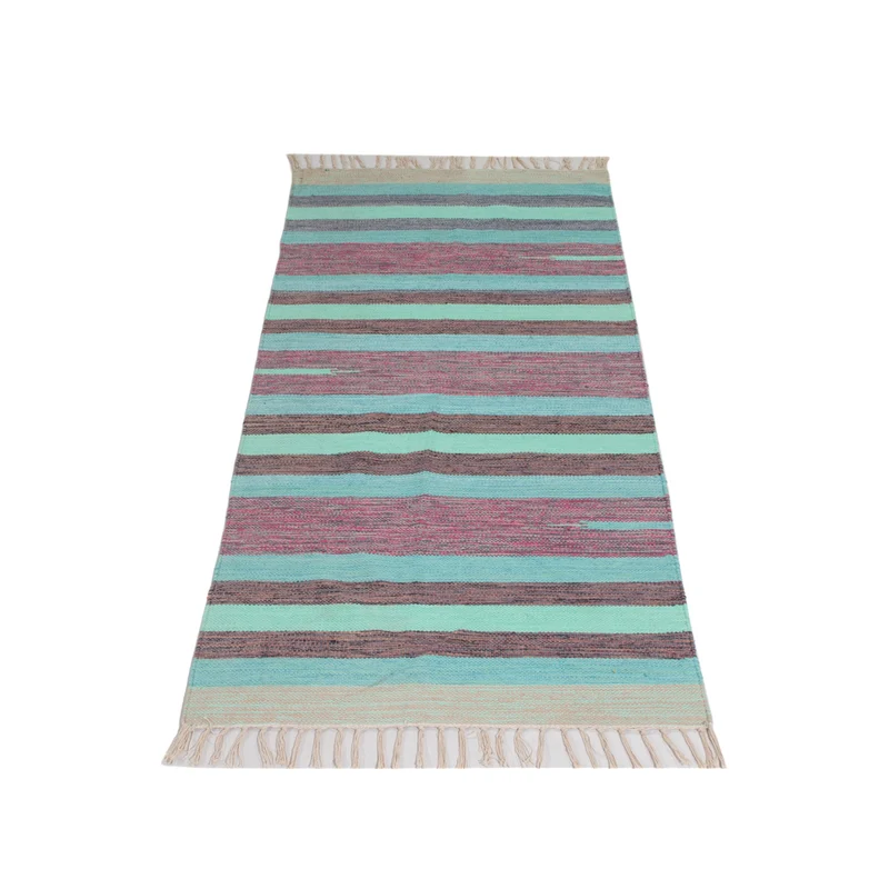 Kelim Modern Teppich 70x150cm - mehrfarbig