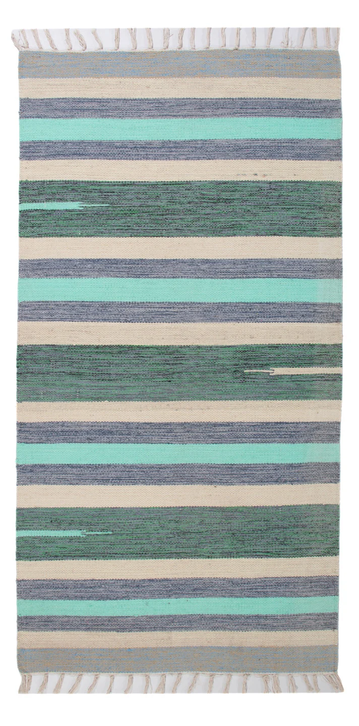 Kelim Modern Teppich 70x150cm - mehrfarbig