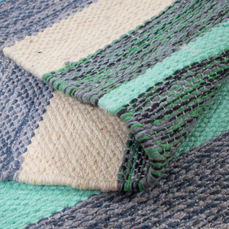 Kelim Modern Teppich 70x150cm - mehrfarbig