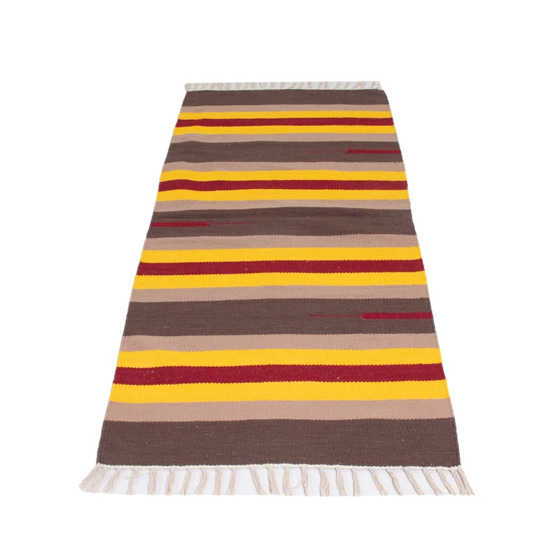 Kelim Modern Teppich 70x150cm - mehrfarbig