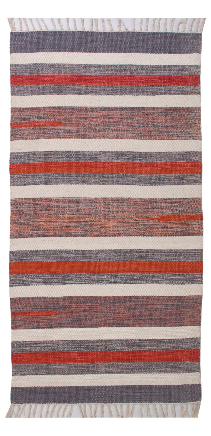 Kelim Modern Teppich 70x150cm - mehrfarbig