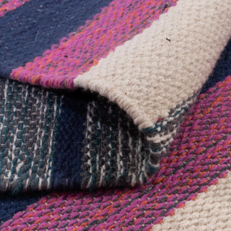 Kelim Modern Teppich 70x150cm - mehrfarbig