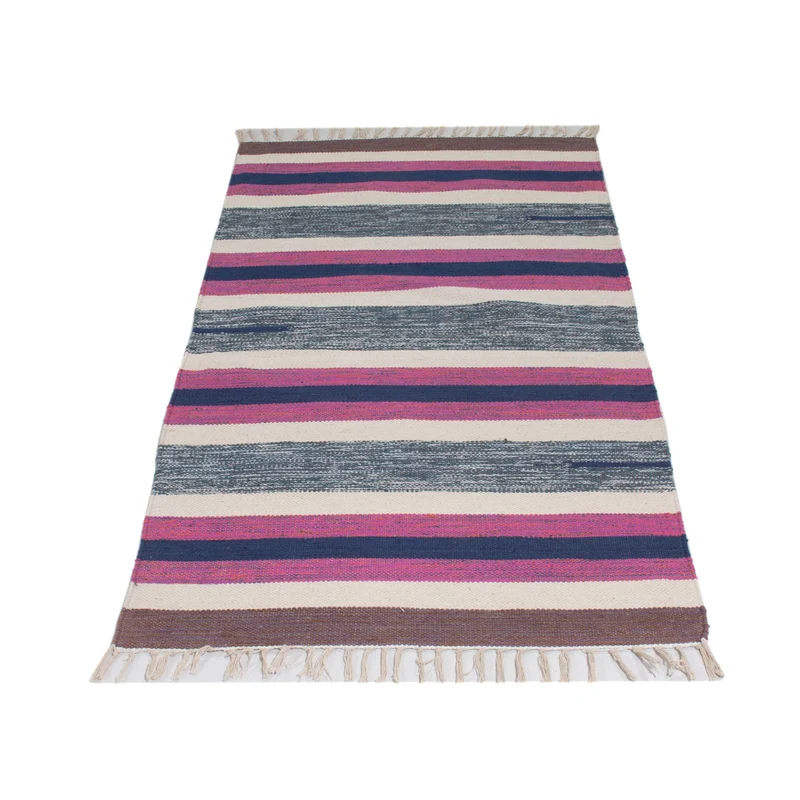 Kelim Modern Teppich 70x150cm - mehrfarbig