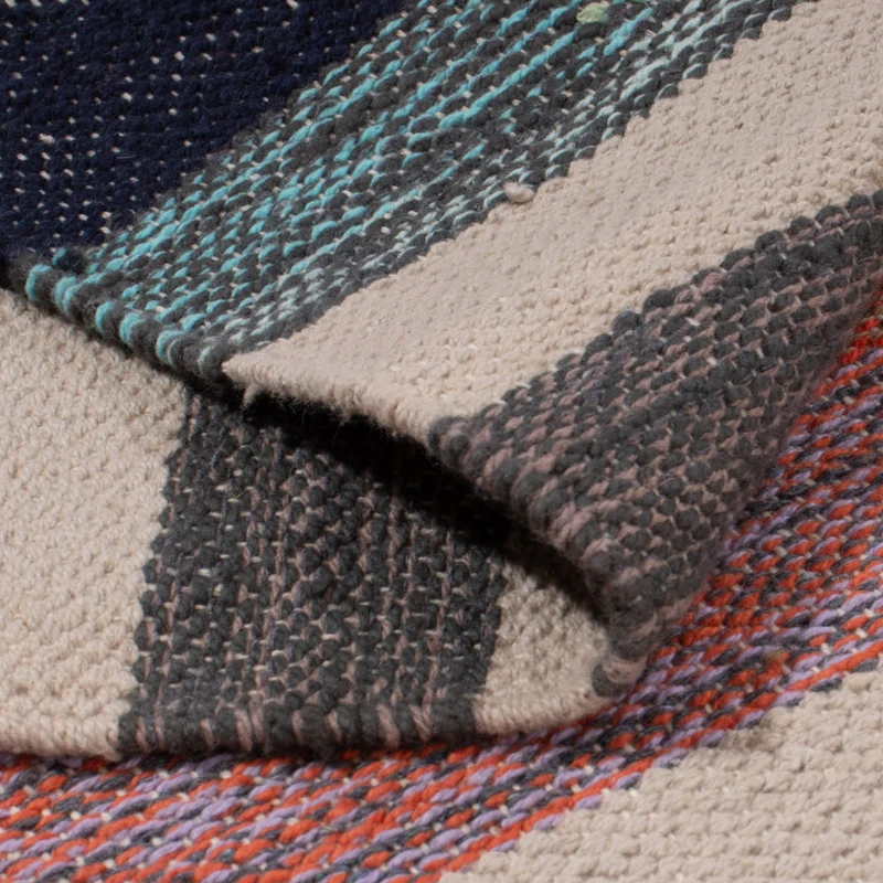 Kelim Modern Teppich 70x150cm - mehrfarbig