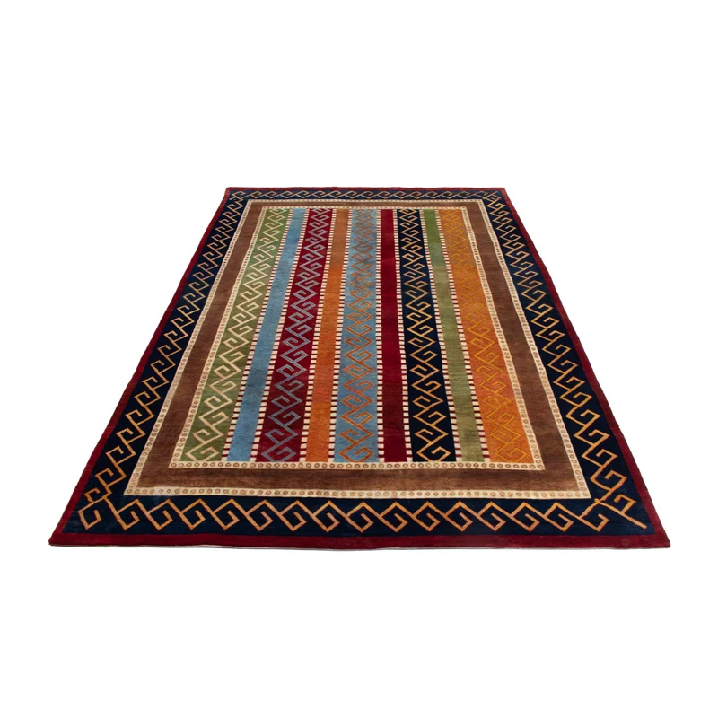 Ziegler Modern Teppich 200x300cm - Orientteppich - mehrfarbig