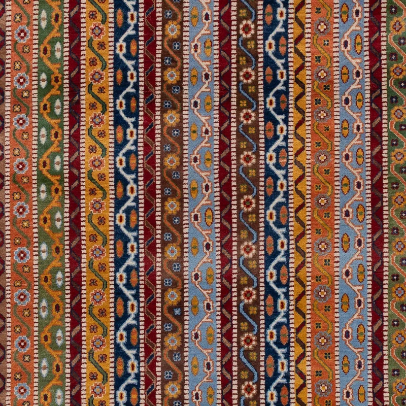 Ziegler Modern Teppich 200x300cm - Orientteppich - mehrfarbig