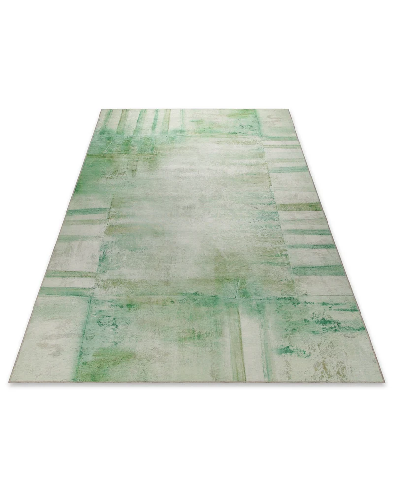 Esprit Flachgewebeteppich Grün Multi "Maui"