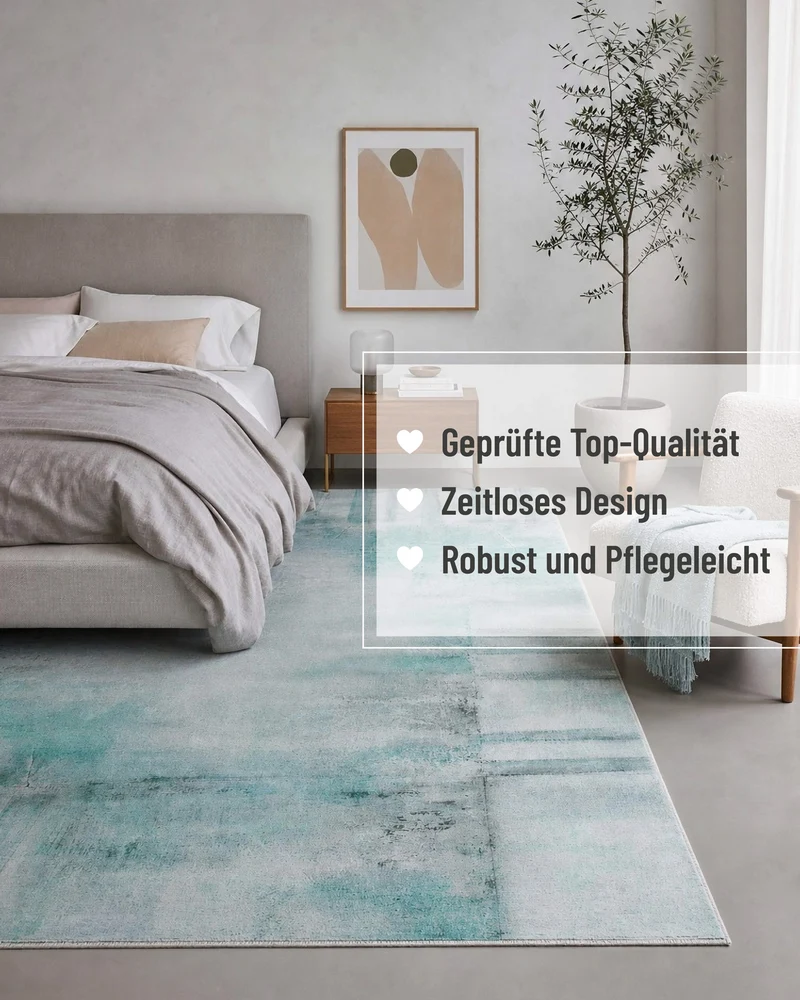 Esprit Flachgewebeteppich Blau Multi "Maui"