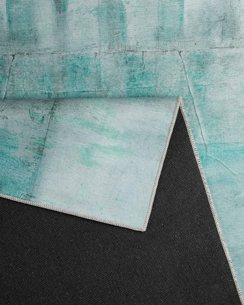 Esprit Flachgewebeteppich Blau Multi "Maui"