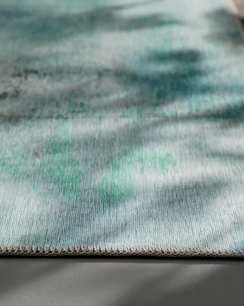 Esprit Flachgewebeteppich Blau Multi "Maui"