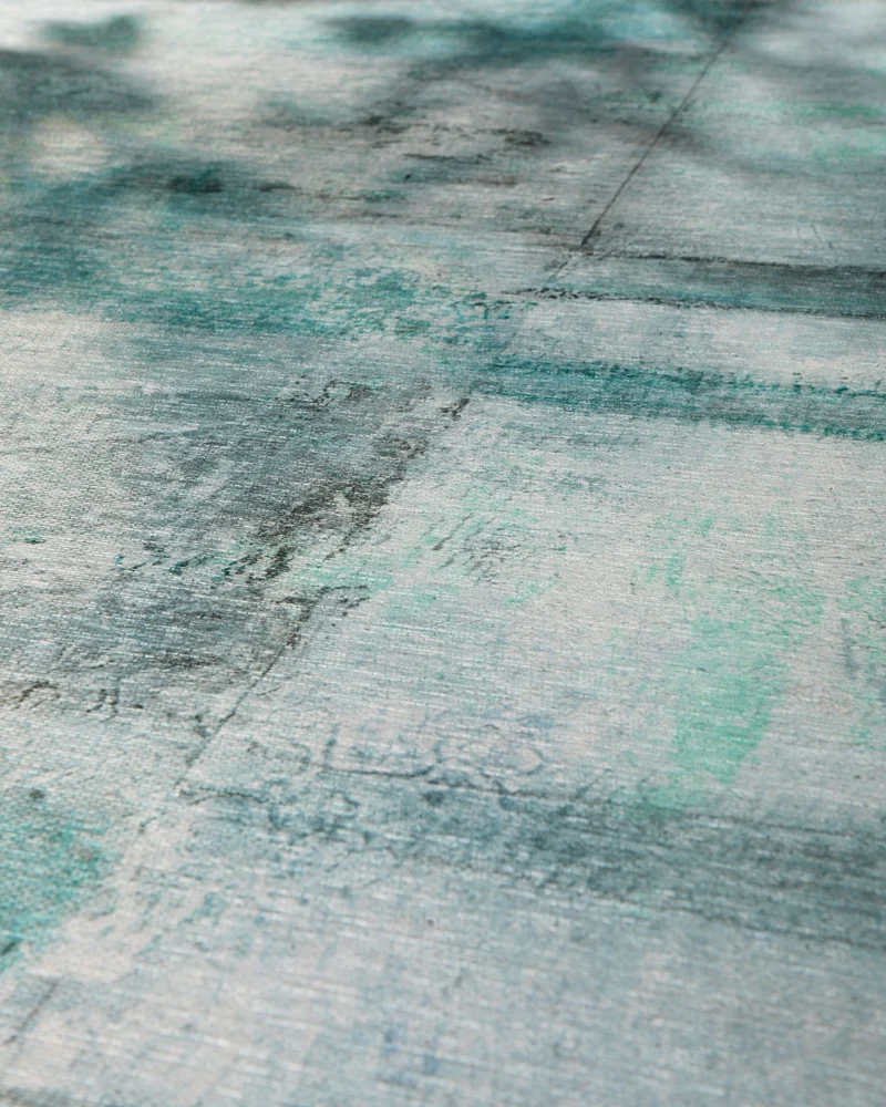 Esprit Flachgewebeteppich Blau Multi "Maui"