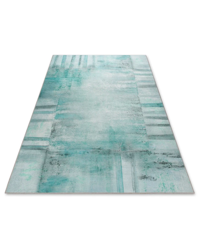 Esprit Flachgewebeteppich Blau Multi "Maui"