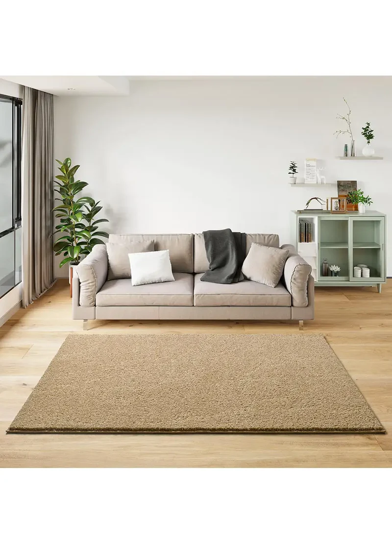Alfombra a medida Bloom Liso Mostaza