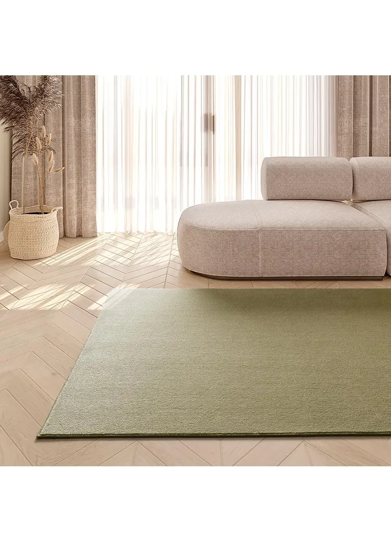 Alfombra a medida Illusion Liso Verde