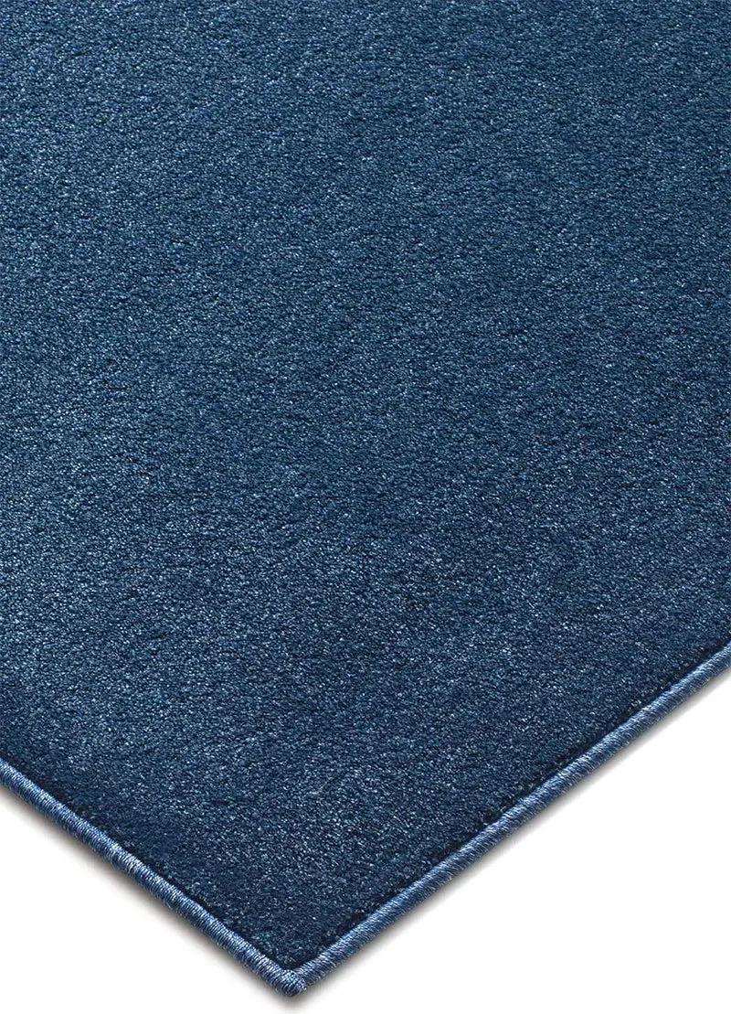 Alfombra a medida Illusion Liso Azul