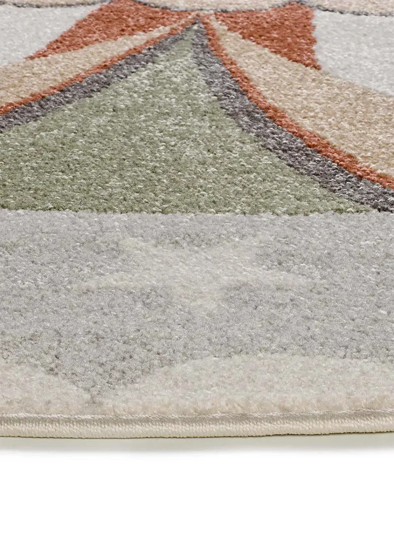 Alfombra infantil redonda circo Beats 40486 Gris