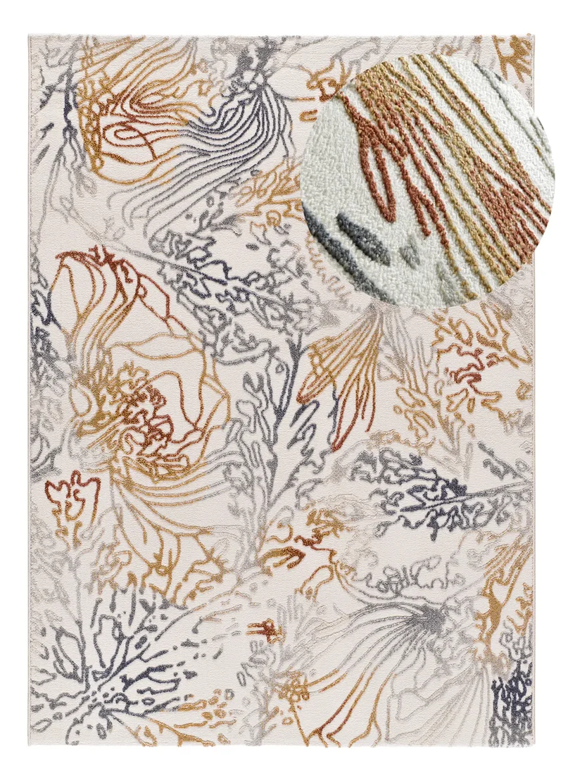 Alfombra abstracta Amara 12996 Multicolor