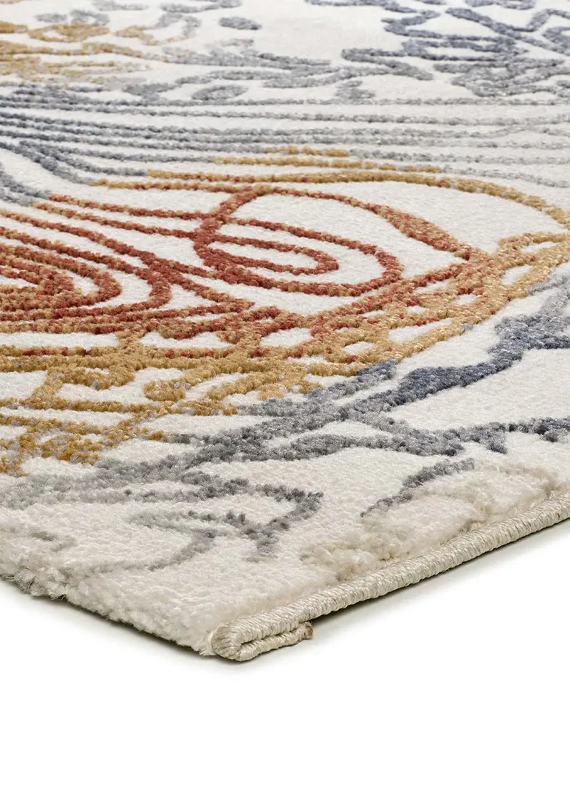 Alfombra abstracta Amara 12996 Multicolor