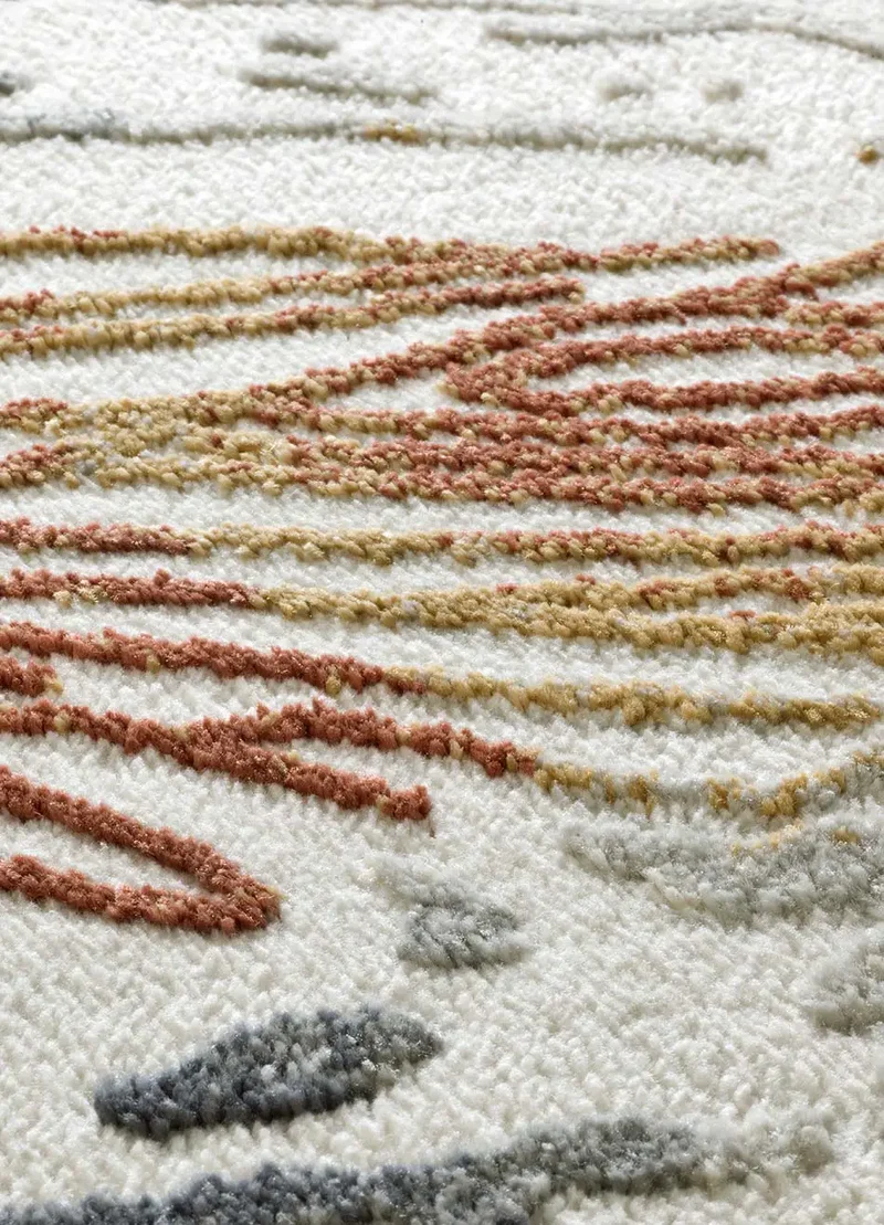 Alfombra abstracta Amara 12996 Multicolor