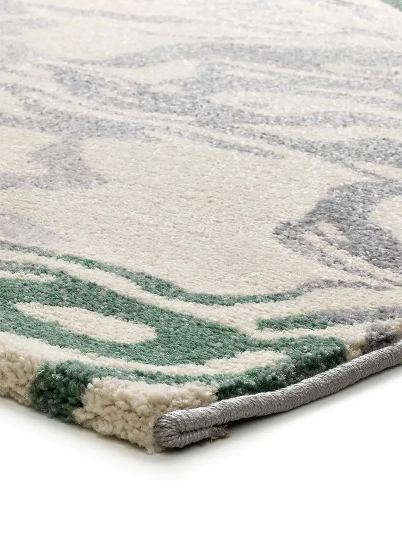 Alfombra abstracta Astra 13004 Verde