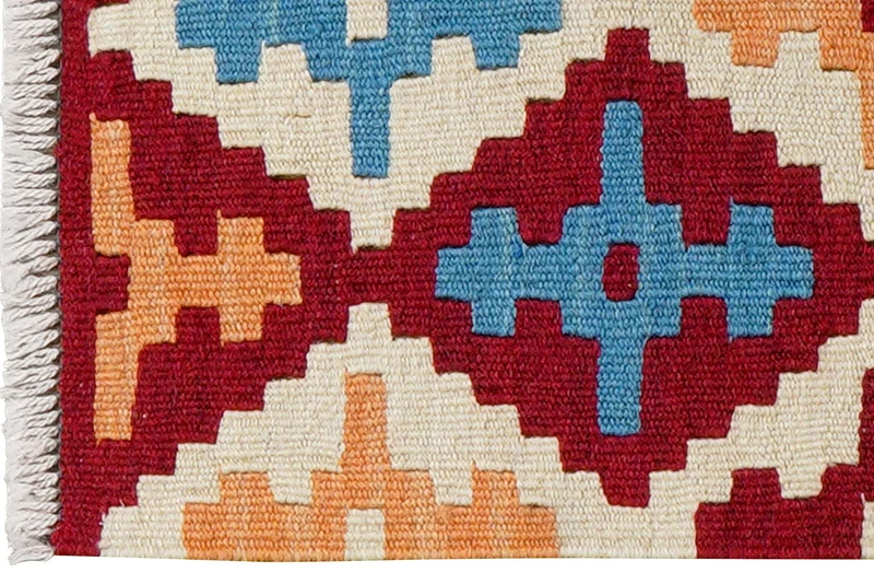 Kelim Gashgai · Handgewebt – Bunt, 61x40 cm