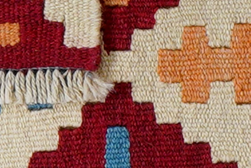 Kelim Gashgai · Handgewebt – Bunt, 61x40 cm