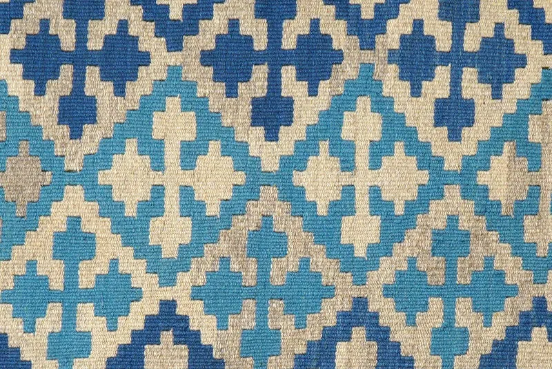 Kelim Gashgai · Handgewebt – Blau, 160x104 cm