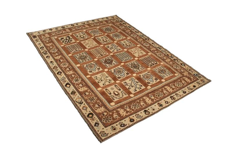 Kelim Belutch · Handgewebt – Braun, 174x133 cm