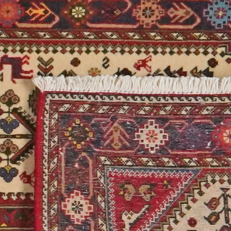 Nasrabad · Handgeknüpft – Beige, 395x80 cm