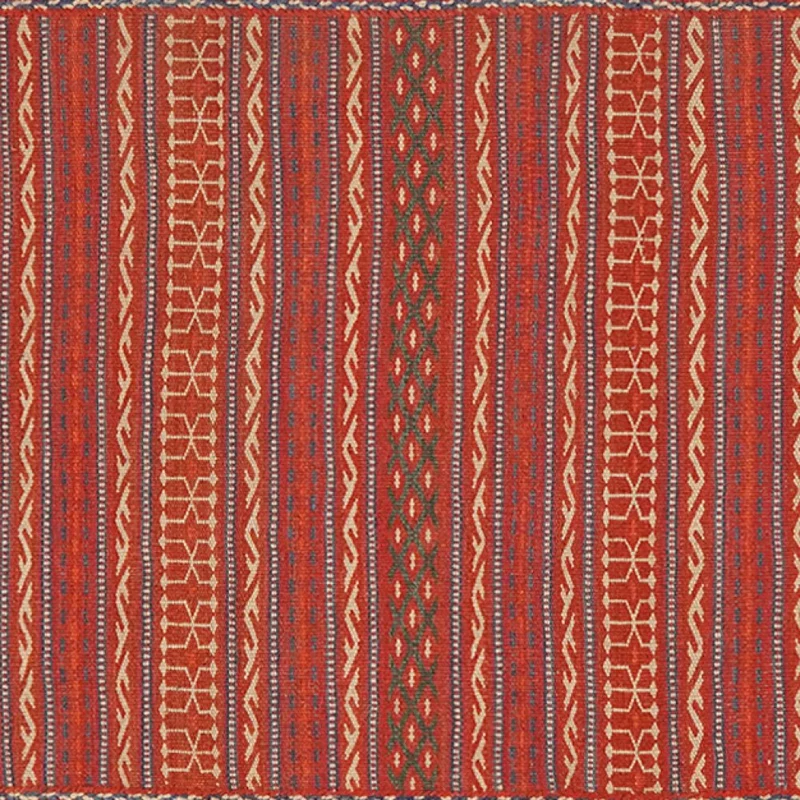 Kelim Kordi · Handgewebt – Rot, 124x80 cm