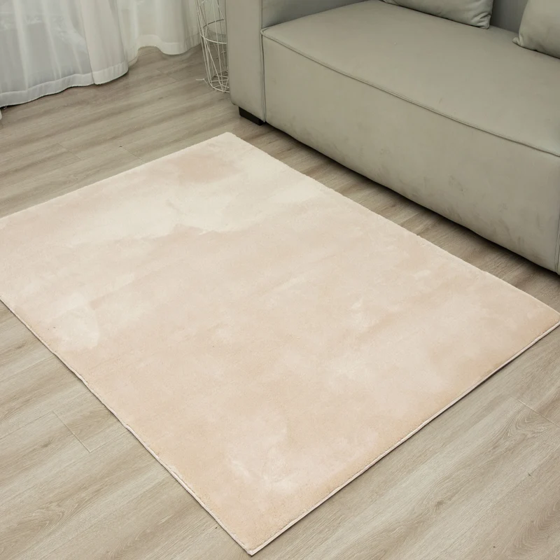 Teppich Wohnzimmer Schlafzimmer Ultra Weich – Modern, super flauschig & weich, dicht gewebt