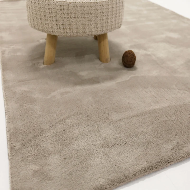 Teppich Wohnzimmer Schlafzimmer Ultra Weich – Modern, super flauschig & weich, dicht gewebt